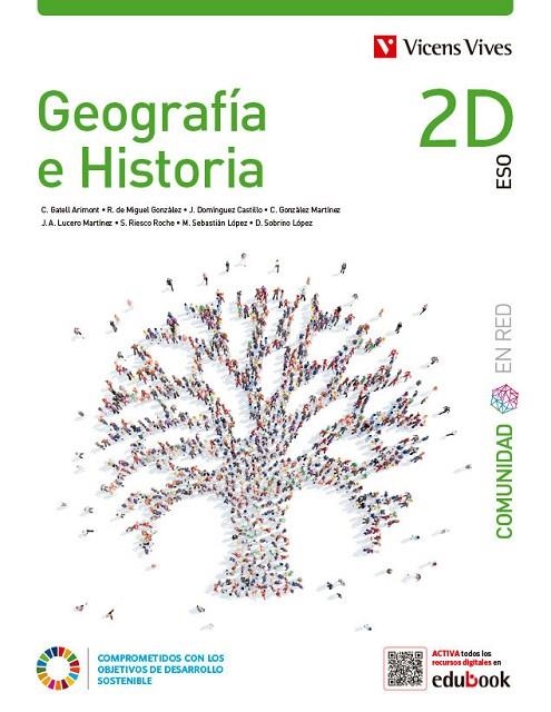 GEOGRAFIA HISTORIA 2ESO DIVER RED | 9788468295541