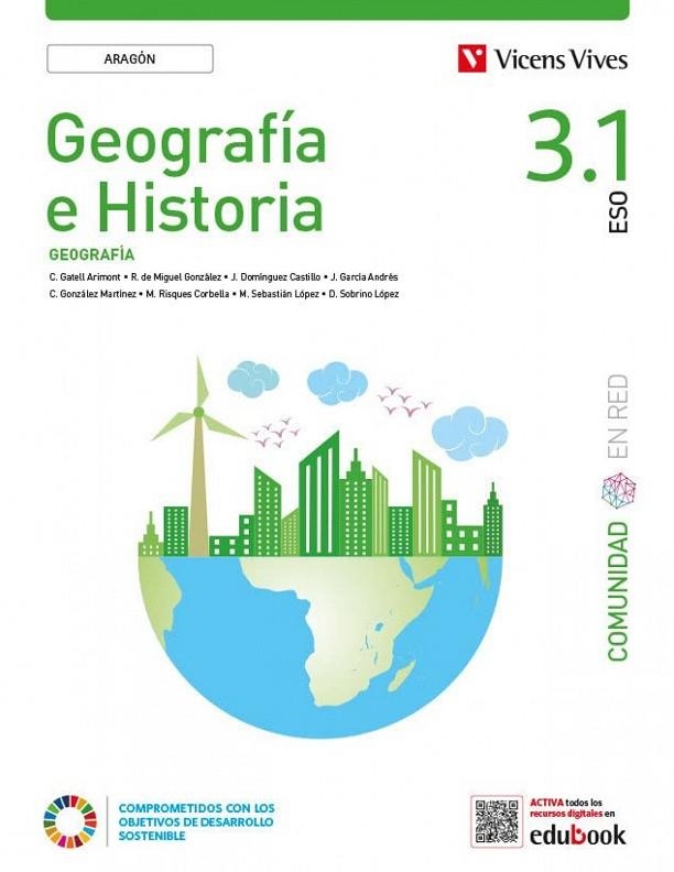 GEOGRAFIA HISTORIA 3ESO BIM COM RED ARA | 9788468290751