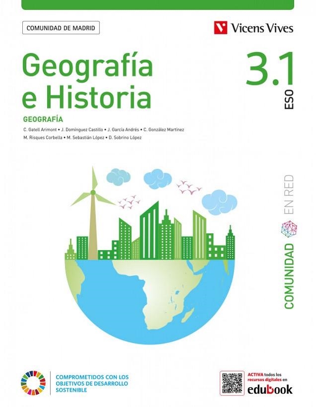 GEOGRAFIA HISTORIA 3ESO BIM COM RED MAD | 9788468290133