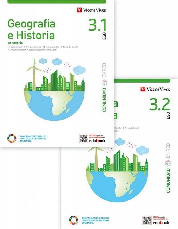 GEOGRAFIA HISTORIA 3ESO BIM GEO COM RED | 9788468284774