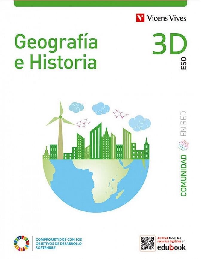 GEOGRAFIA HISTORIA 3ESO CUAD DIVER RED | 9788468287331