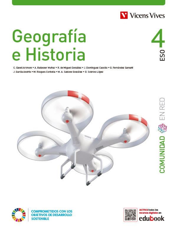 GEOGRAFIA HISTORIA 4ESO BIM GH COM RED | 9788468293684