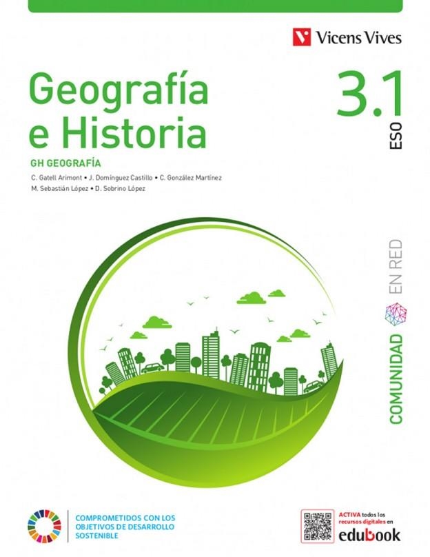 GEOGRAFIA HISTORIA 3ESO BIM HIST COM RED | 9788468292281