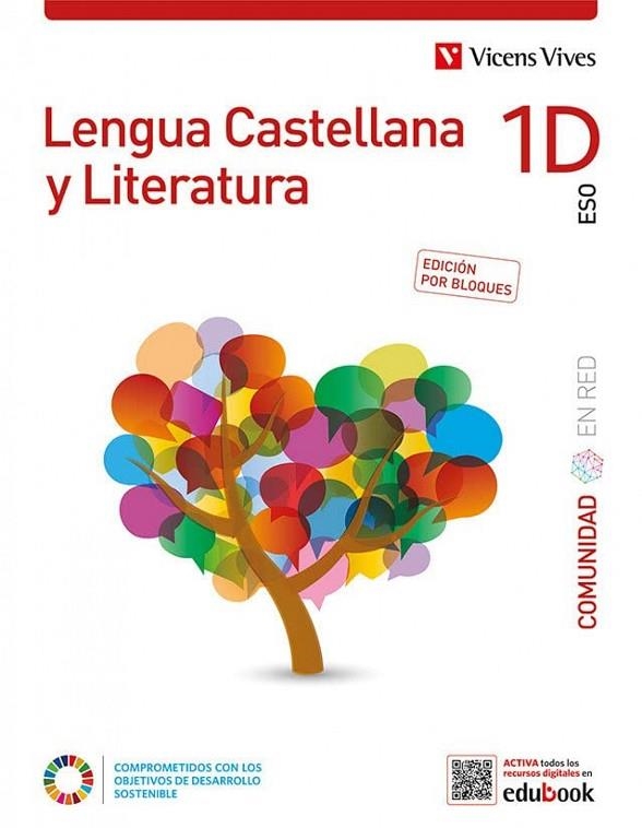 LENGUA CAST 1ESO BLOQ CUAD COMUNIDAD RED | 9788468288673