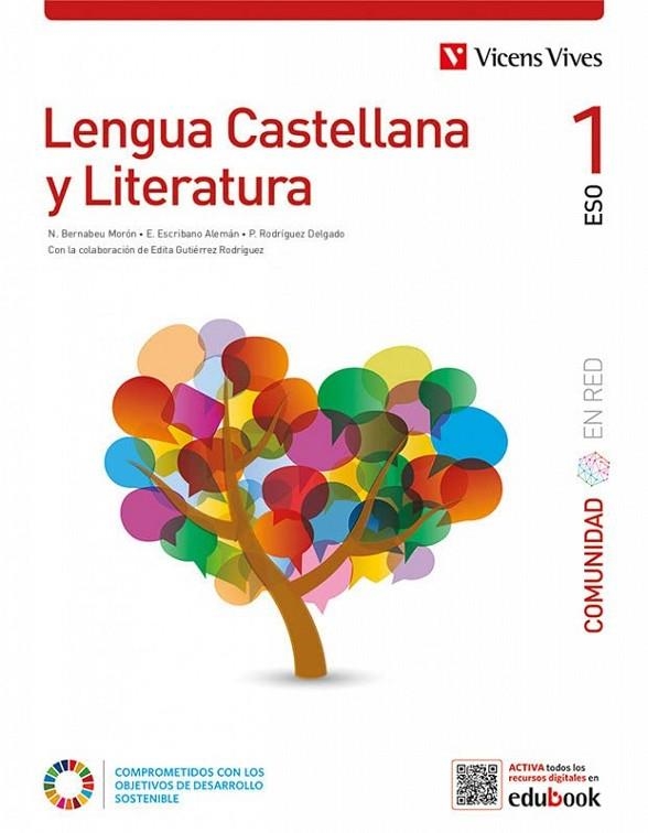 LENGUA CAST 1ESO COMBINADO COMUNIDAD RED | 9788468284873