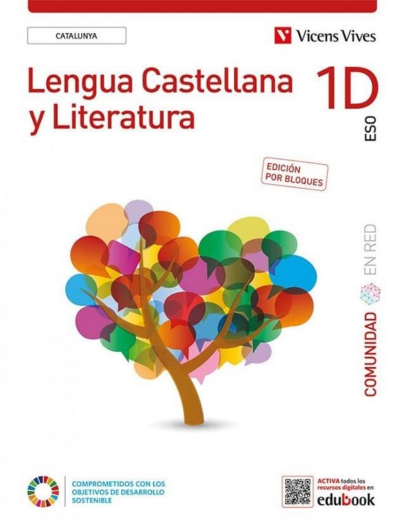 LENGUA CAST 1ESO CUAD COMUNIDAD RED CAT | 9788468288642