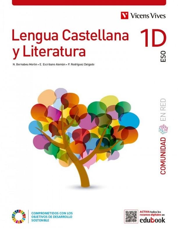 LENGUA CAST 1ESO CUAD COMUNIDAD RED | 9788468288680