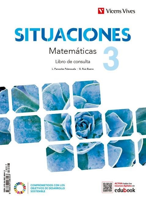 MATEMATICAS 3ESO LIBRO+CUAD+DIG SITUACIO | 9788468298443