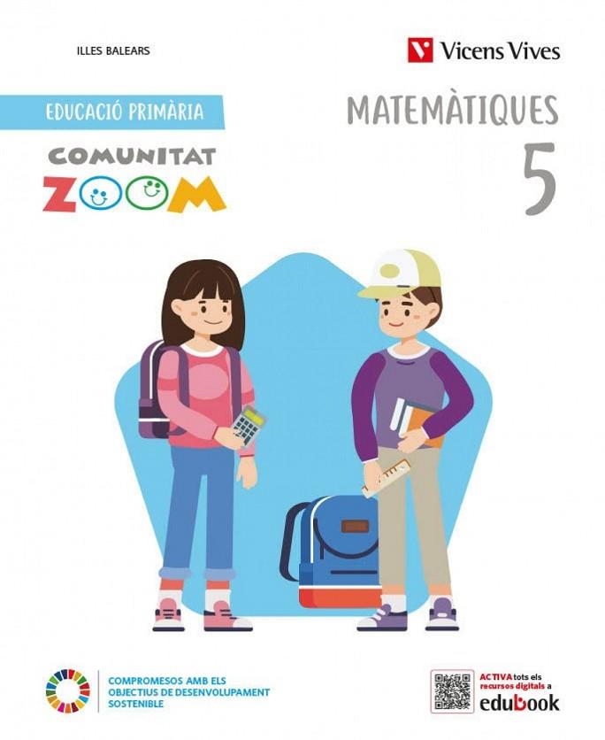 MATEMATIQUES 5PRIM COMUNITAT ZOOM CAT | 9788468280660