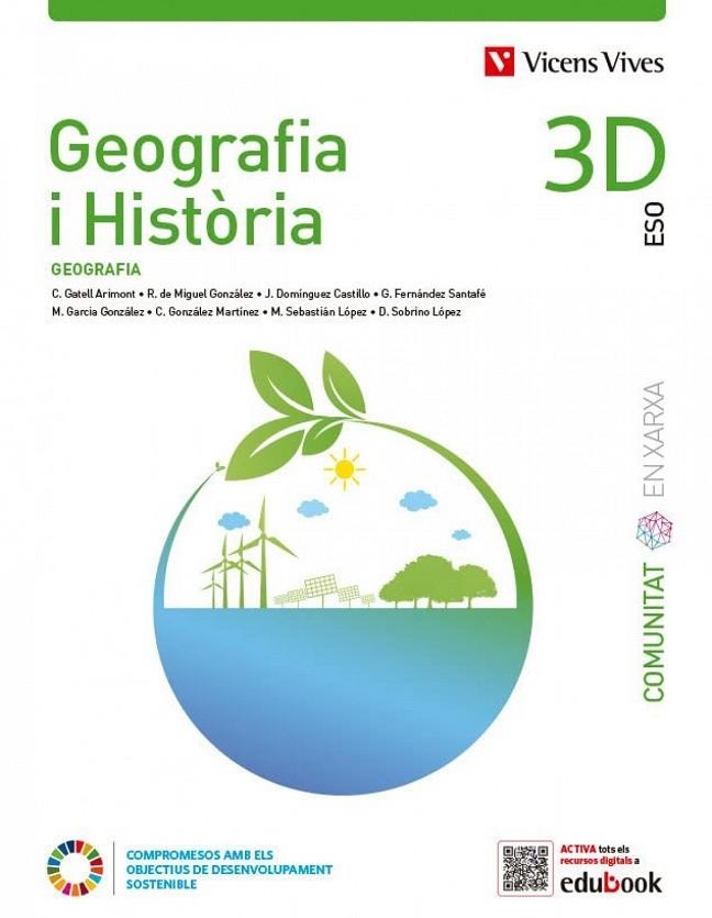 GEOGRAFIA HISTORIA 3ESO CUAD XARXA CAT | 9788468287416