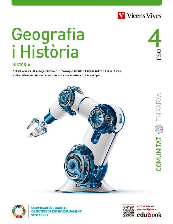 GEOGRAFIA HISTORIA 4ESO XARXA CAT | 9788468295084