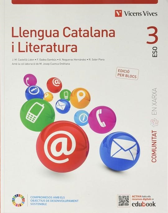 LLENGUA CAT 3ESO COMUNITAT XARXA CAT | 9788468286297