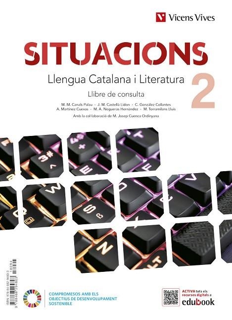 LLENGUA CAT 2PRIM LIB+QUA+DIG CAT SITUAC | 9788468294803