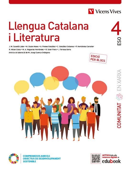 LLENGUA CAT 4ESO BLOC XARXA CAT | 9788468294445