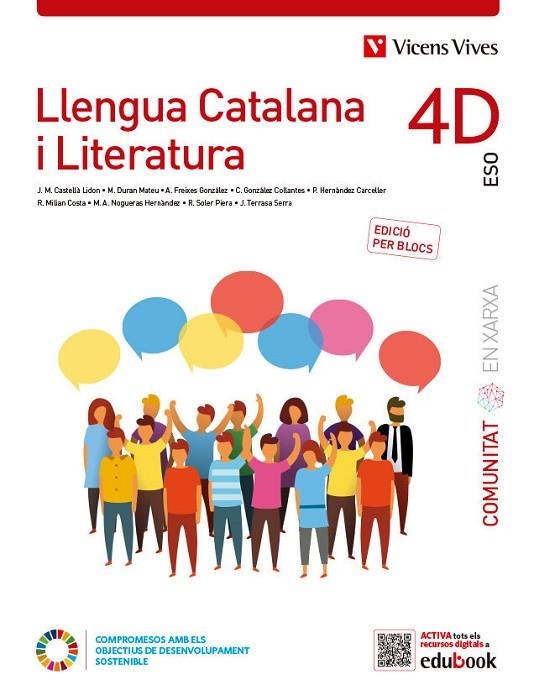 LLENGUA CAT 4ESO BLOC DIVERSID XARXA CAT | 9788468295053