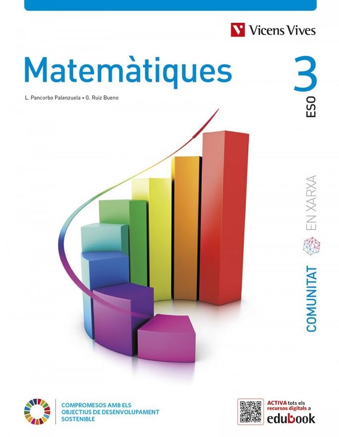 MATEMATIQUES 3ESO COMUNIT XARXA CAT | 9788468286310