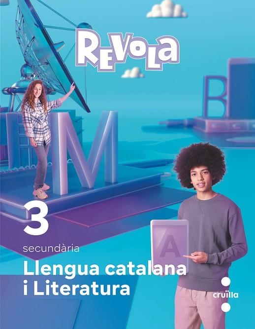 LLENGUA CATALANA 3R.ESO. REVUELA. CATALUNYA 2022 | 9788466151344