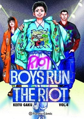 BOYS RUN THE RIOT Nº 04/04 | 9788411403344 | KEITO GAKU