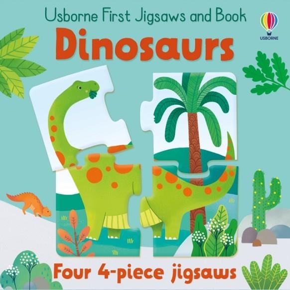 USBORNE FIRST JIGSAWS AND BOOK: DINOSAURS | 9781801313605 | MATTHEW OLDHAM