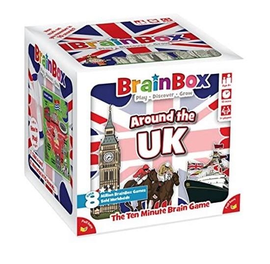 BRAINBOX AROUND THE UK REFRESH 2022 | 5025822244291 | THE GREEN BOARD GAME