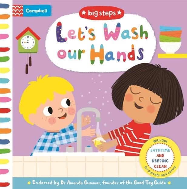 LET'S WASH OUR HANDS : BATHTIME AND KEEPING CLEAN | 9781529083026 | MARIE KYPRIANOU
