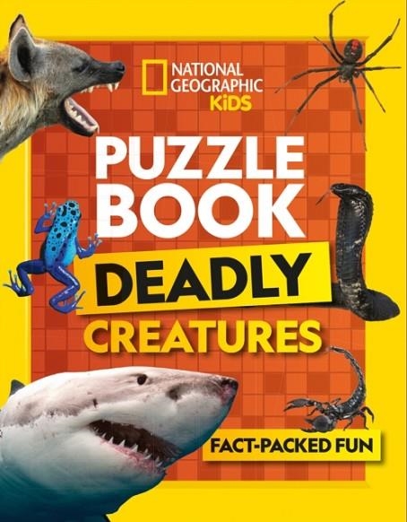 PUZZLE BOOK DEADLY CREATURES : BRAIN-TICKLING QUIZZES, SUDOKUS, CROSSWORDS AND WORDSEARCHES | 9780008430511