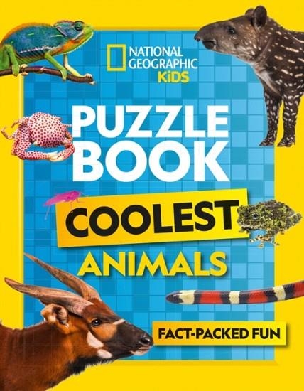 PUZZLE BOOK COOLEST ANIMALS : BRAIN-TICKLING QUIZZES, SUDOKUS, CROSSWORDS AND WORDSEARCHES | 9780008430504