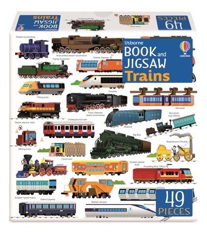 USBORNE BOOK AND JIGSAW TRAINS | 9781803704814 | SAM SMITH