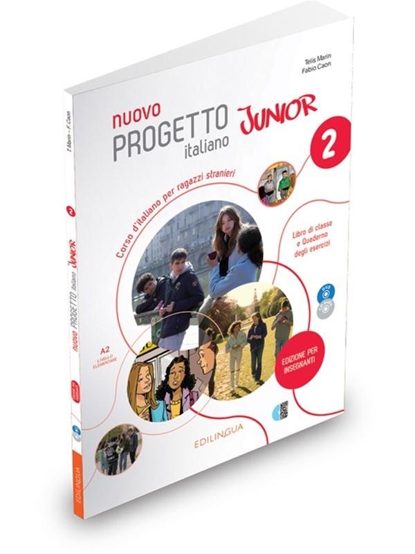 NUOVO PROGETTO ITALIANO JUNIOR 2 EDIZIONE PER INSEGNANTI (+ CD + DVD VIDEO) | 9791259801623