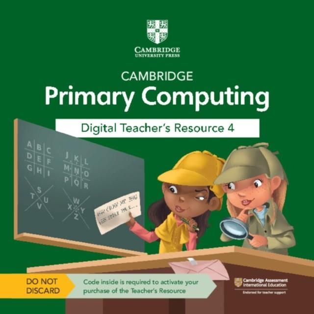 **digital** NEW CAMBRIDGE PRIMARY COMPUTING DIGITAL TEACHER'S RESOURCE 4 ACCESS CARD | 9781009320665