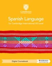 **digital** NEW CAMBRIDGE INTERNATIONAL AS LEVEL SPANISH LANGUAGE DIGITAL COURSEBOOK (2 YEARS) | 9781009262033