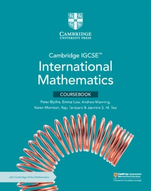 **digital** CAMBRIDGE IGCSE INTERNATIONAL MATHEMATICS COURSEBOOK WITH CAMBRIDGE ONLINE MATHEMATICS (2 YEARS) | 9781009295987