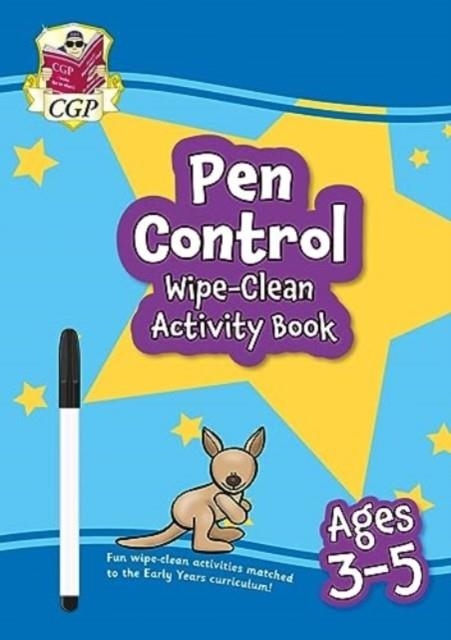 NEW PEN CONTROL WIPE-CLEAN ACTIVITY BOOK FOR AGES 3-5 (WITH PEN) | 9781789089738