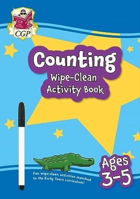 NEW COUNTING WIPE-CLEAN ACTIVITY BOOK FOR AGES 3-5 (WITH PEN) | 9781789089707