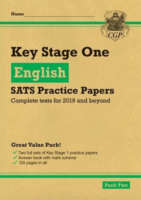 KS1 ENGLISH SATS PRACTICE PAPERS: PACK 2 (FOR END OF YEAR ASSESSMENTS) | 9781789081015