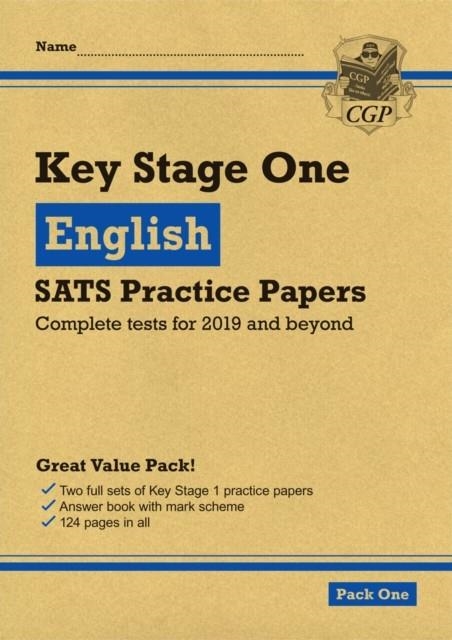 KS1 ENGLISH SATS PRACTICE PAPERS: PACK 1 (FOR END OF YEAR ASSESSMENTS) | 9781789081008