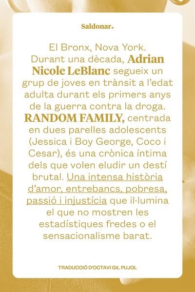 RANDOM FAMILY - CAT | 9788419571250 | ADRIAN NICOLE LEBLANC