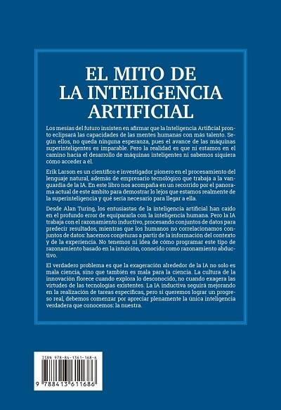 MITO DE LA INTELIGENCIA ARTIFICIAL, EL 3ªED | 9788413611686 | ERIK J. LARSON
