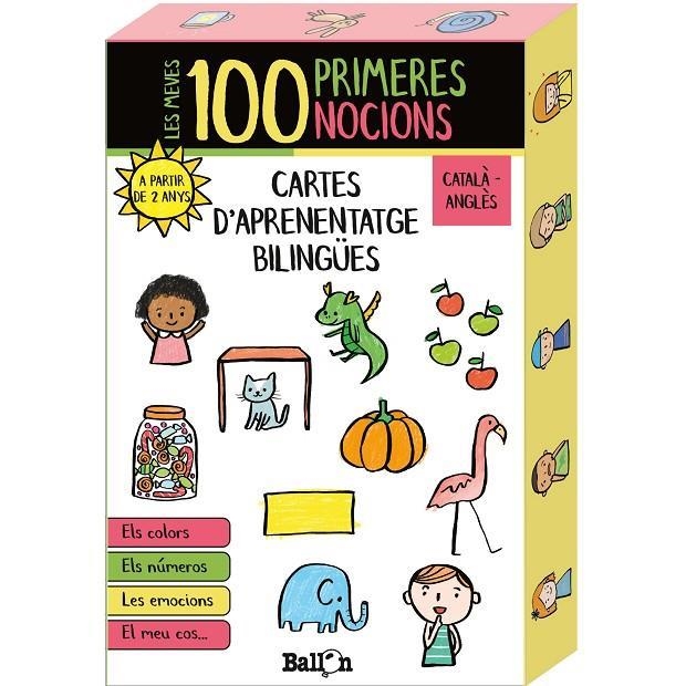 LES MEVES 100 PRIMERES NOCIONS - CARTES D'APRENENTATGE BILINGÜES | 9789403220352 | BALLON