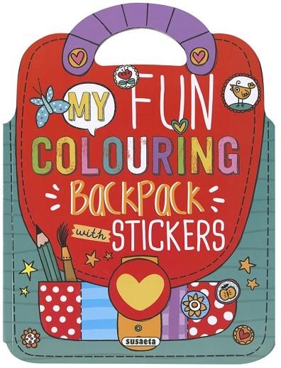 MY FUN COLOURING BACKPACK WITH STICKERS | 9788467772791 | EQUIPO SUSAETA