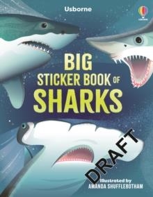 BIG STICKER BOOK OF SHARKS | 9781805072775 | ALICE JAMES