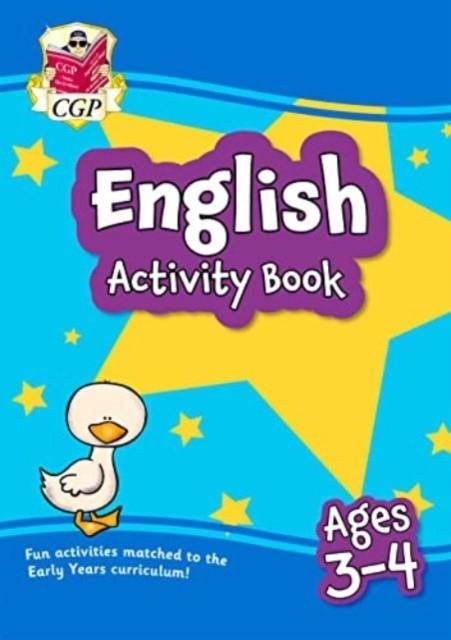 ENGLISH ACTIVITY BOOK FOR AGES 3-4 (PRESCHOOL) | 9781789088823