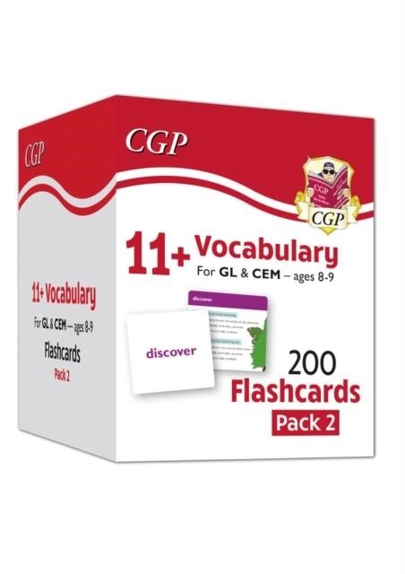 11+ VOCABULARY FLASHCARDS FOR AGES 8-9 - PACK 2 | 9781837740321