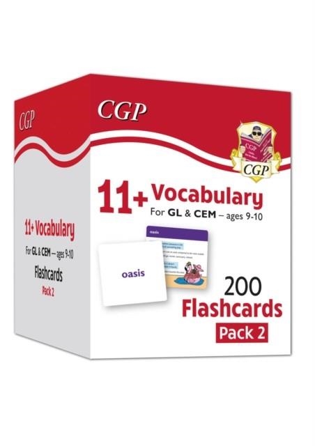 11+ VOCABULARY FLASHCARDS FOR AGES 9-10 - PACK 2 | 9781837740314