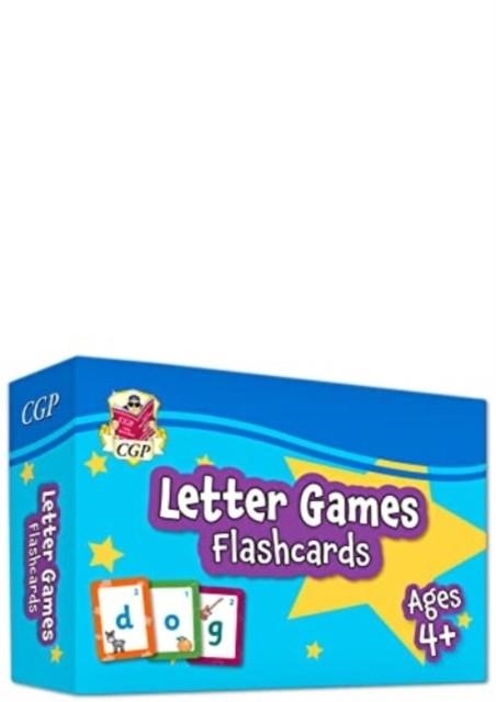 LETTER GAMES FLASHCARDS FOR AGES 4+ | 9781789087918