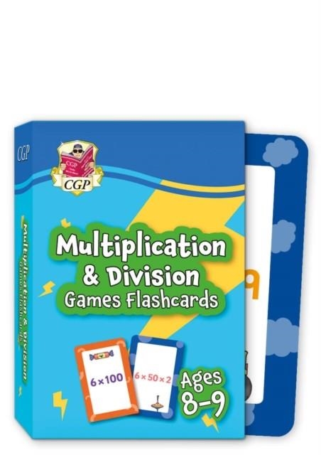 MULTIPLICATION & DIVISION GAMES FLASHCARDS FOR AGES 8-9 (YEAR 4) | 9781789088229