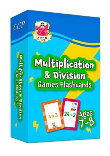 MULTIPLICATION & DIVISION GAMES FLASHCARDS FOR AGES 7-8 (YEAR 3) | 9781789088212