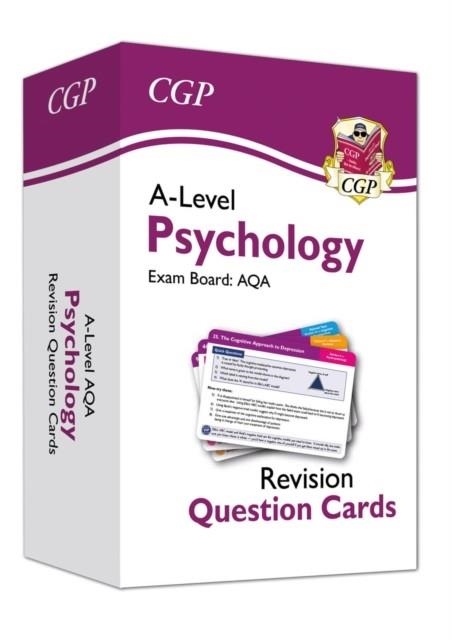 NEW A-LEVEL PSYCHOLOGY AQA REVISION QUESTION CARDS | 9781837740543