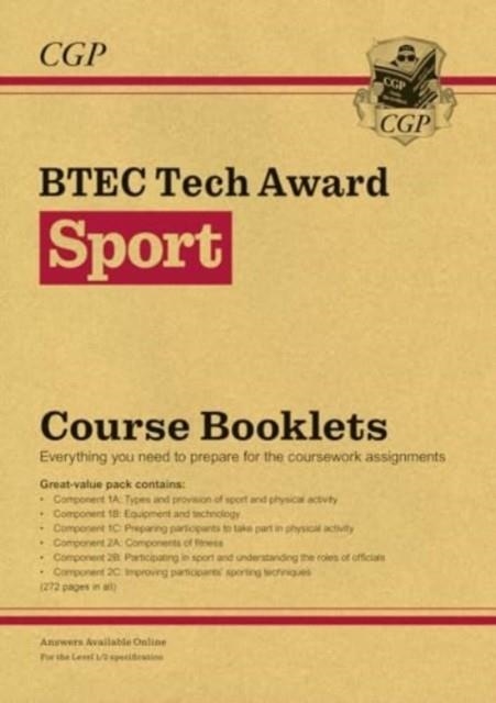 NEW BTEC TECH AWARD IN SPORT: COURSE BOOKLETS PACK (WITH ONLINE EDITION) | 9781837740635