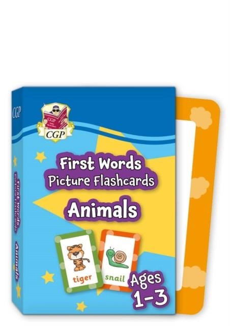 NEW FIRST WORDS PICTURE FLASHCARDS FOR AGES 1-3: ANIMALS | 9781837741540